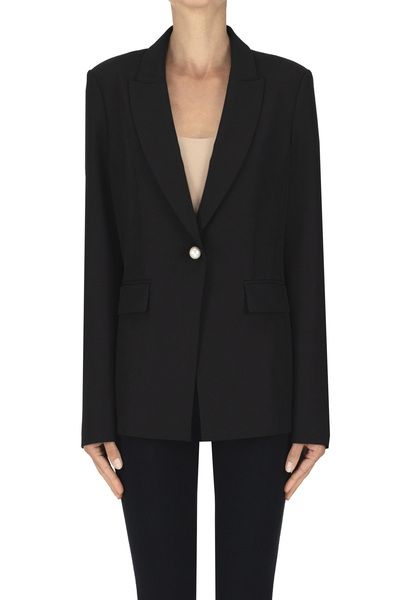  Liu Jo Pearl Button Blazer 
