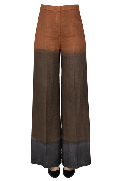  Liviana Conti Linen Trousers 
