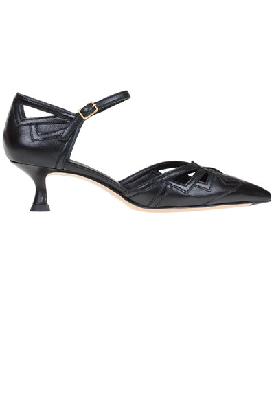  Mara Bini Leather Mary Jane Pumps 