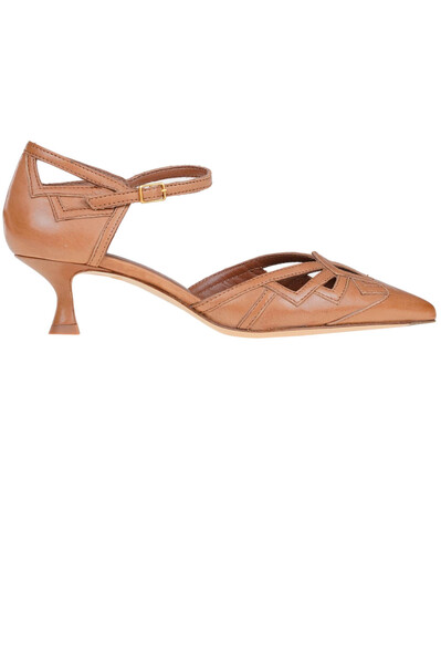  Mara Bini Mary Jane Leather Pumps 