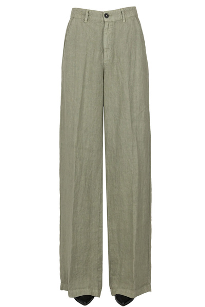  Massimo Alba Wide Leg Linen Trousers 