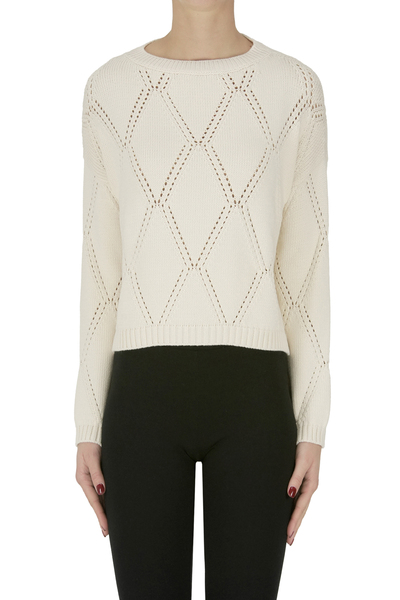  Max Mara Weekend Abbozzi Cut-out Knit Pullover 