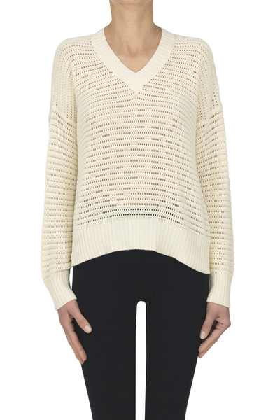  Max Mara Weekend Bellico Cut-out Knit Pullover 
