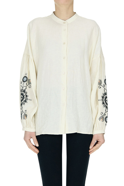  Max Mara Weekend Ilex Linen Blouse 