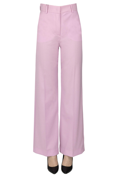  Max Mara Weekend Visivo Lightweight Wool Trousers 