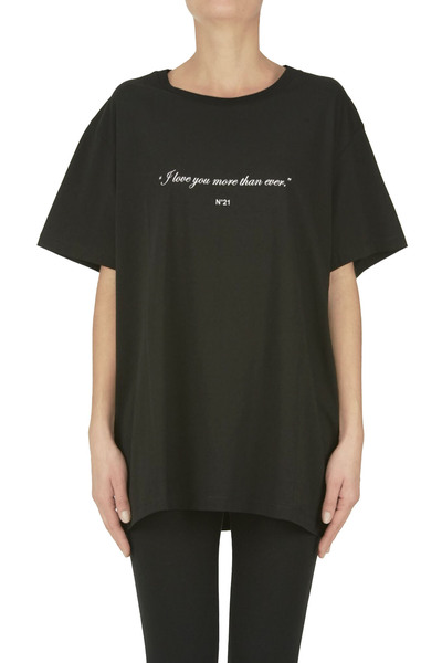  N°21 Front Writing T-shirt 
