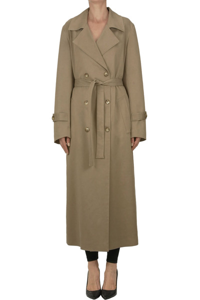  No Name Lyocell And Cotton Trench 