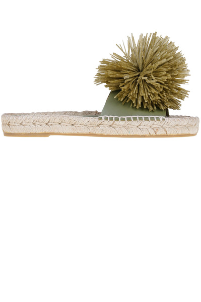  Palomitas By Paloma Barcelò Raffia Pon Pom Slides 