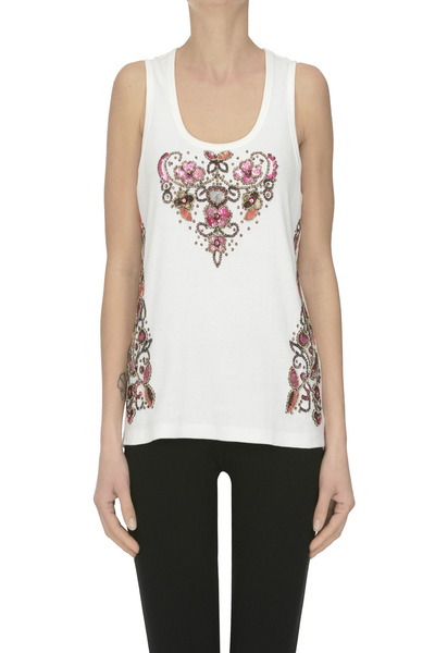  P.a.r.o.s.h. Embellished Tank Top 