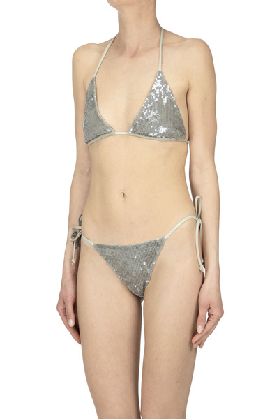  P.a.r.o.s.h. Sequined Triangle Bikini 