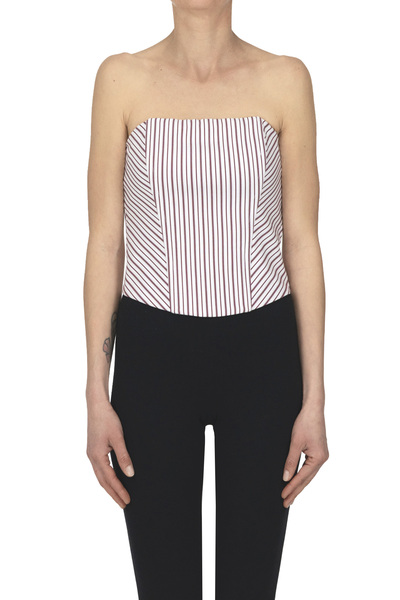 Patrizia Pepe Bustier Top 