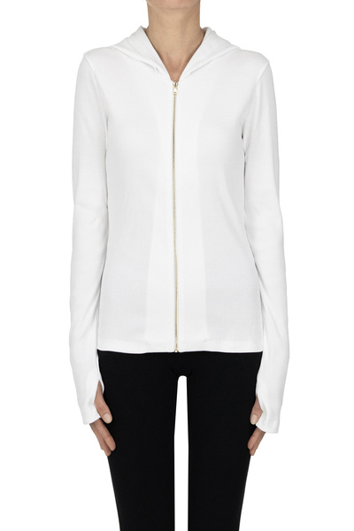 Patrizia Pepe Hooded Cardigan 