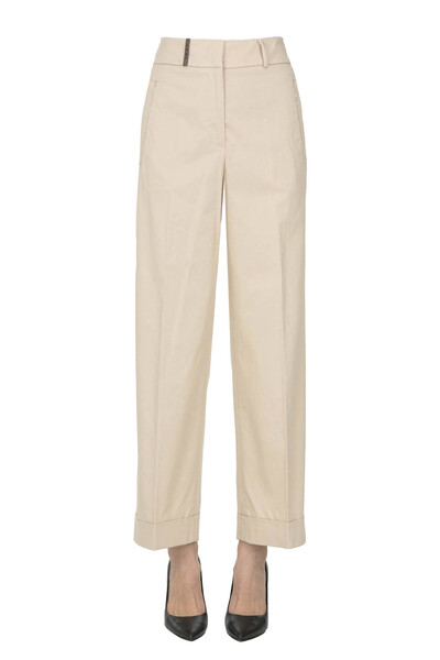  Peserico Cotton Trousers 