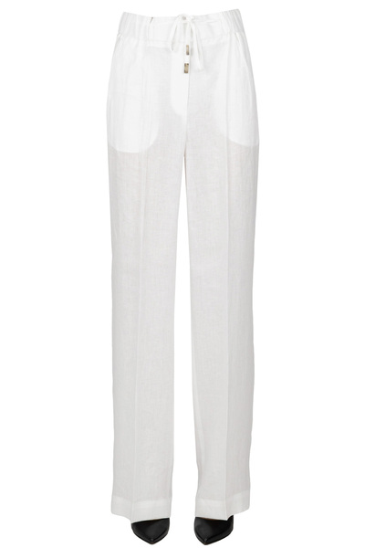 Peserico Linen Trousers 
