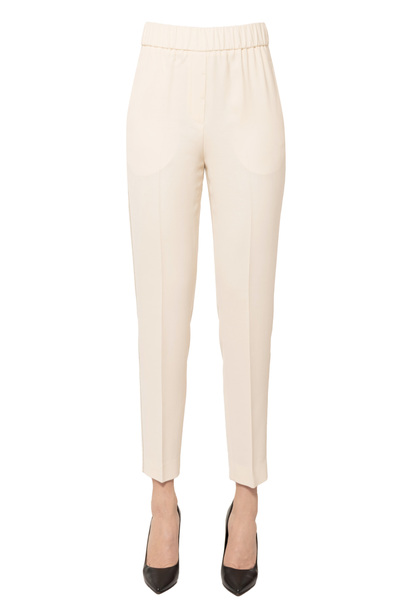  Peserico Viscose Crepè Trousers 