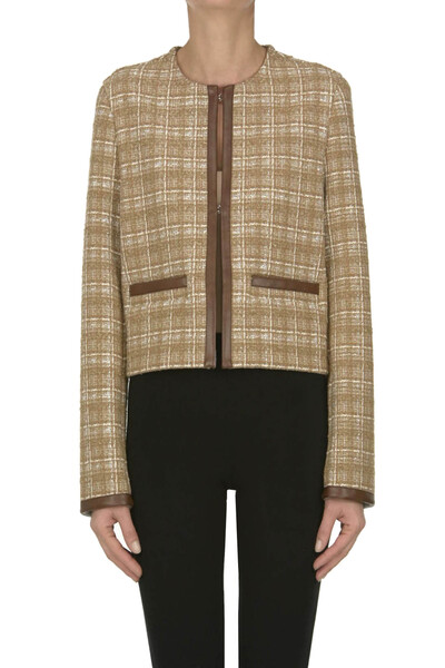  Pinko Finale Tweed Blazer 