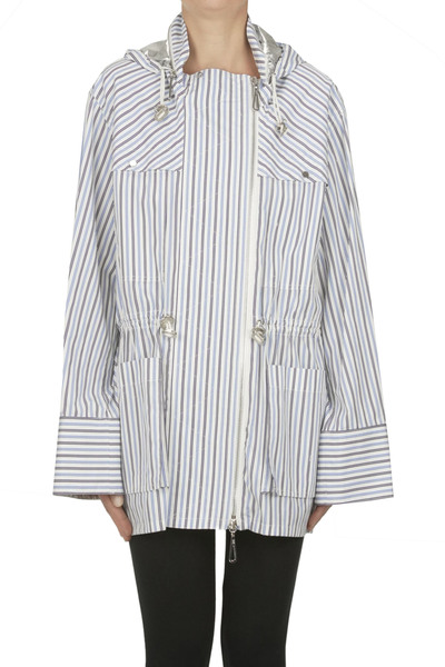  Rabanne Striped Cotton Jacket 