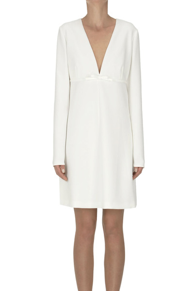  Red Valentino Mini Dress With Bow 
