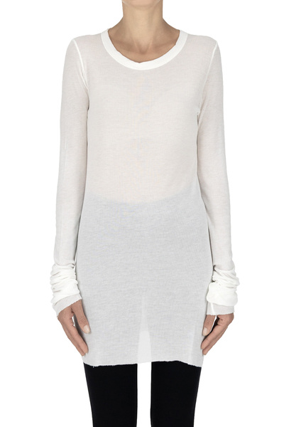  Rick Owens Ribbed Long T-shirt 