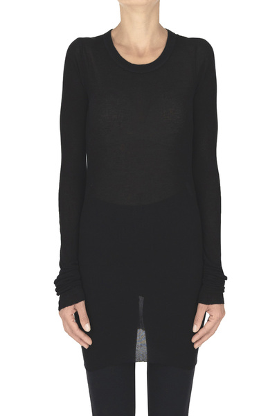  Rick Owens Ribbed Long T-shirt 