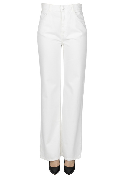  Ròhe Coco Straight Wide Leg Jeans 