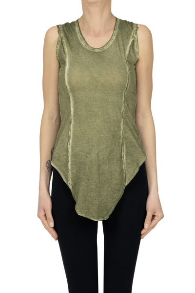  Serienumerica Asymmetric Tank Top 