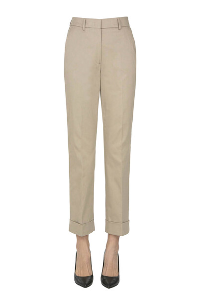  Seventy Cigarette Cotton Trousers 