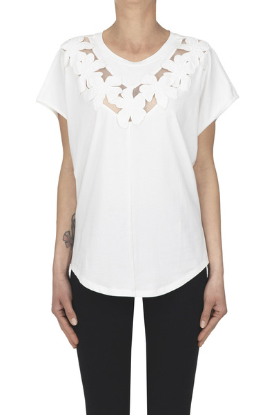  Twinset U&b Flower Applications T-shirt 