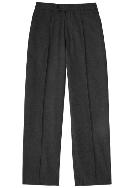  About Blank Straight-leg Woven Trousers - Charcoal - M 