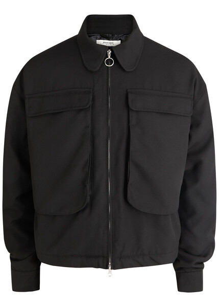  About Blank Utility Canvas Jacket - Green - L 