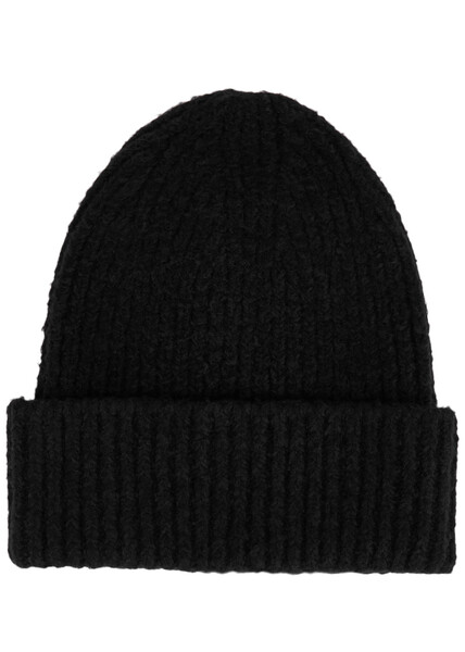  Acne Studios Korval Black Wool-blend Beanie 