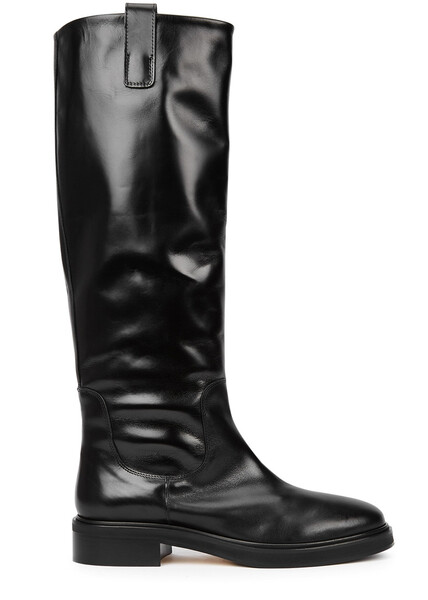  Aeyde Henry Knee-high Leather Boots - Black - 4 