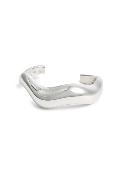  Agmes Astrid Large Sterling Silver Cuff - One Size 