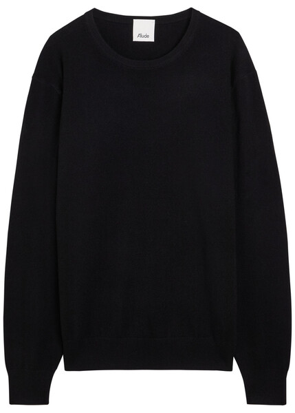  Allude Cashmere Jumper - Black - S 