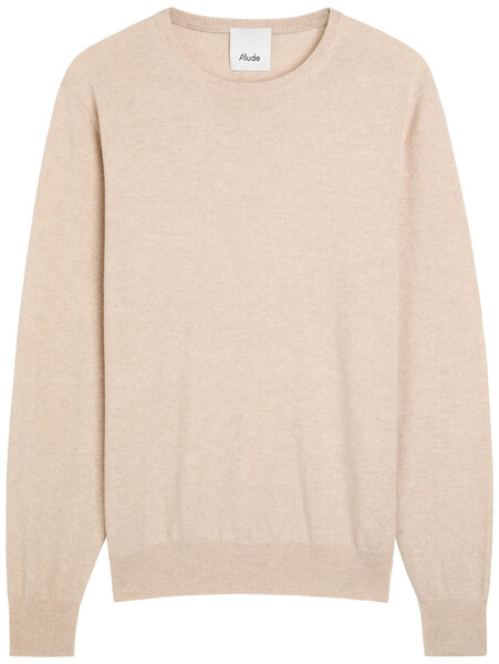  Allude Cashmere Sweatshirt - Beige - L 