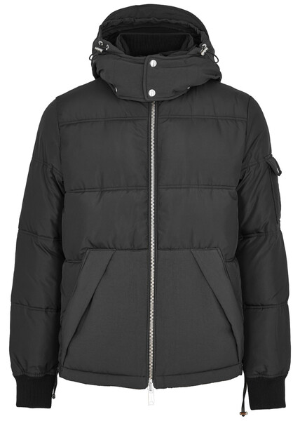  Alpha Tauri Otace Quilted Shell Jacket - Black - S 