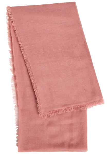  Ama Pure Cashmere Scarf - Brown - One Size 