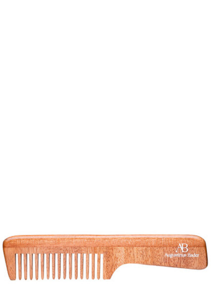  Augustinus Bader Neem Comb With Handle - Orange, Styling, Orange, With Antibacterial And Antifungal Superpowers 