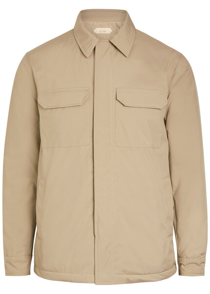  Aurélien Quilted Shell Jacket - Beige - S 