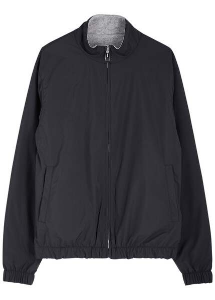  Aurélien Resort Reversible Shell Jacket - Navy - Xxl 