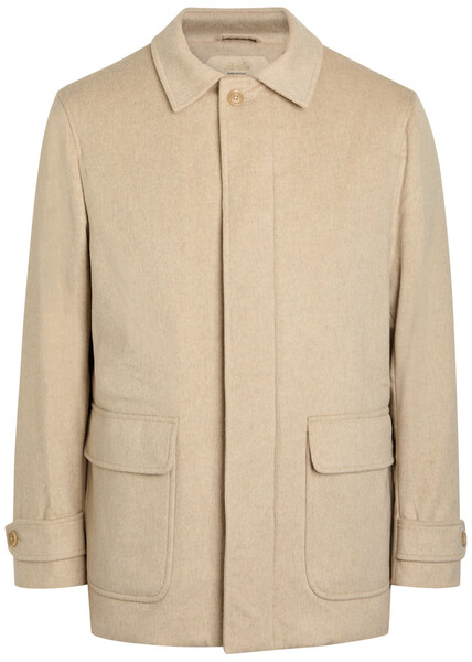  Aurélien Wool And Cashmere-blend Jacket - Beige - Xl 