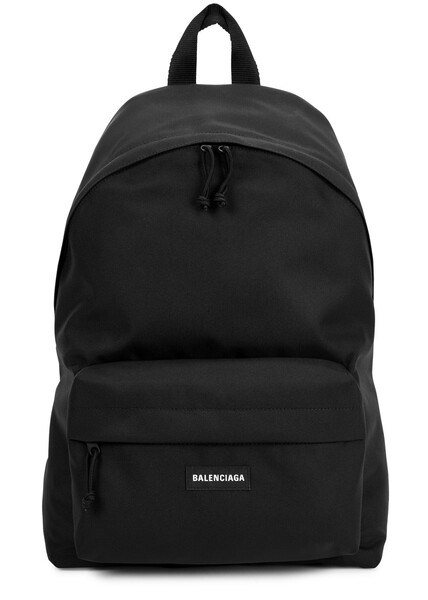  Balenciaga Explorer Canvas Backpack - Black - One Size 