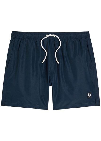  Belstaff Logo Shell Swim Shorts - Navy - M 