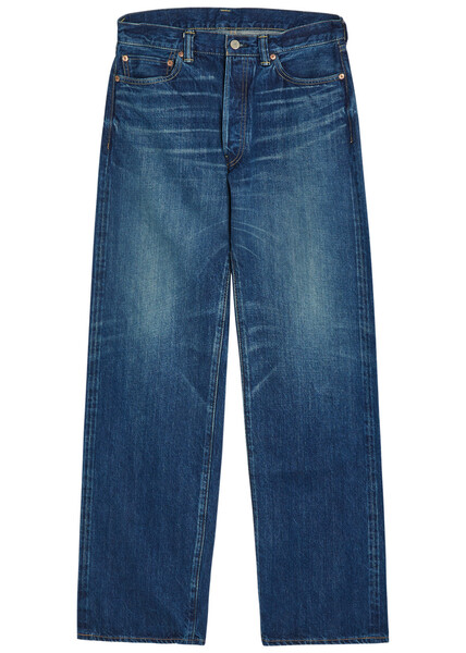  Blue Blue Relaxed Wide-leg Jeans - L 
