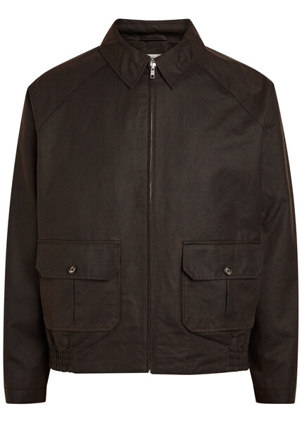  Bode Coach Waxed Cotton Jacket - Brown - S 