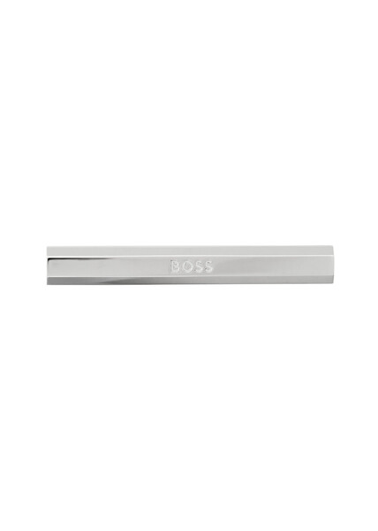  Boss Logo-engraved Tie Clip - Silver - One Size 