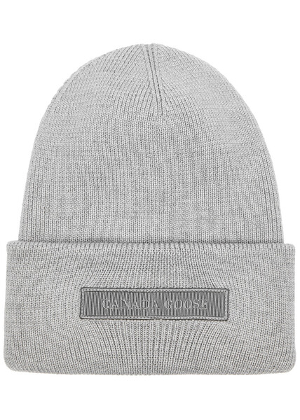  Canada Goose A Tonal Emblem Beanie - Grey 