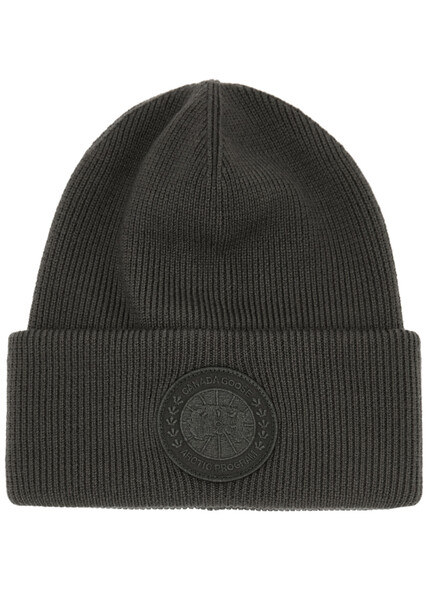  Canada Goose Arctic Toque Wool Beanie - Grey - One Size 