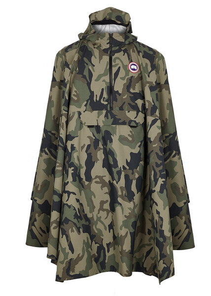  Canada Goose Field Camouflage Shell Poncho - Multicoloured - S 