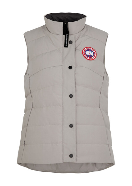  Canada Goose Freestyle Quilted Arctic-tech Shell Gilet, Beige, Gilet - S 